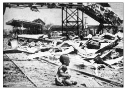 The Japanese attack on Shanghai