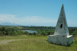 American memorial on Edson's Ridge
