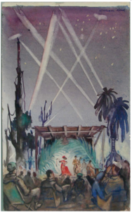 "Concert Party, Mono" (Dunedin Public Art Gallery)