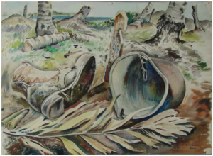 "Helmet Still-Life" (Dunedin Public Art Gallery)