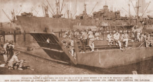 Leaving Noumea Harbour for Guadalcanal