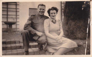Wilkinson photographed with his wife Cora