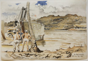 "Mono and Watson Is. From Purple 2 21/11/43" (Auckland Museum/Greg Moyle Collection)