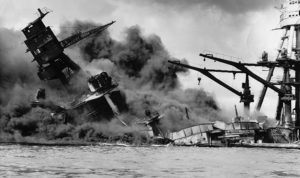 The Japanese attack on Pearl Harbour