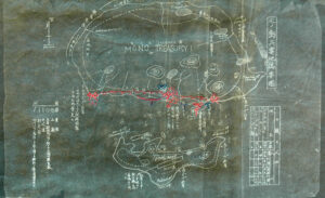 Japanese map of Mono and Stirling Islands