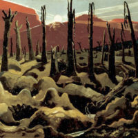 Paul Nash: "We Are Making A New World" (1918) "British Imperial War Museum"