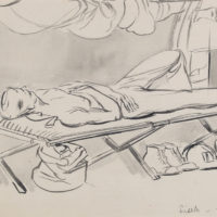 Anonymous: "Siesta, Santo 1945"