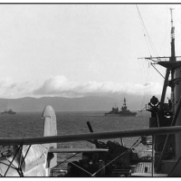 Leaving Wellington Harbour for New Caledonia