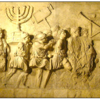 Detail from the Arch of Titus