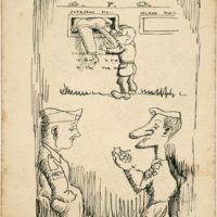 "Well, that's another bloke posted!" (Archives New Zealand)