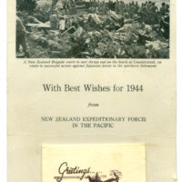 "Best Wishes for 1944"