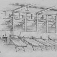 Graham Park: Army bunk-house