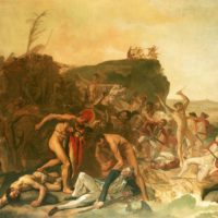 Johann Zoffany: "The Death of Captain James Cook, 14 February 1779"