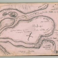 Harry Stone Senior: map of Rufiji River delta