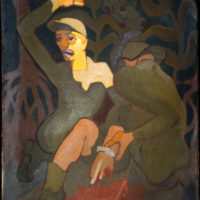 Stretcher Bearers" (1945)