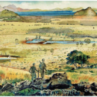 "Shooting Party, New Caledonia": (Dunedin Public Art Gallery)