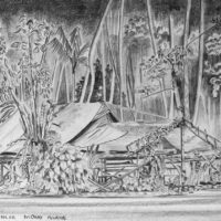 A.O. Pollock: "R.A.P. (Regimental Aid Post) 7 NZFA Mono Island"
