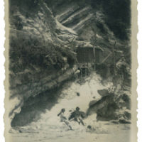 Searchlight post c. late 1940s