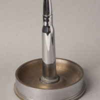Ashtray made from 50 calibre bullet (Greg Moyle Collection)