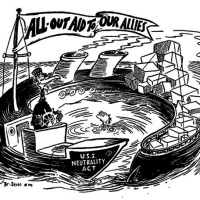 Neutrality Act cartoon by Dr. Zuess