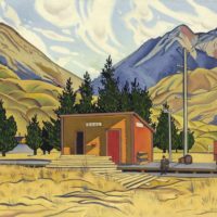 Rita Angus: "Cass" (1936) (Christchurch Art Gallery Te Puna O Waiwhetu)