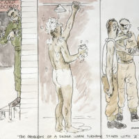 Murray Moorhead: "Camp Records" (National Army Museum)