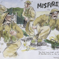 Murray Moorhead: "Missfire!" (National Army Museum)