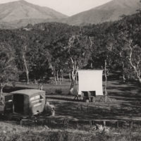 Mobile Cinema setup (Archives New Zealand)