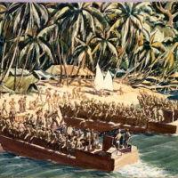 "First 300 Leaving Malsi" (Archives New Zealand)