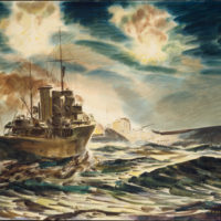 "Night Action Off Guadalcanal" (Archives New Zealand)