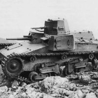 Italian Fiat m11/39 tank