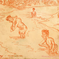 "Washing - Tenaru River Guadalcanal" (Archives New Zealand)