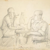 "Pacific poker game" 1944 (Archives New Zealand)