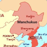 The Manchuria area of China invaded by Japan and renamed "Manchukuo"