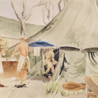 Hospital Tent (Auckland Museum/Greg Moyle Collection)